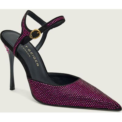 Kurt Geiger Szpilki MAYFAIR POINT fuksja 41 Kurt Geiger Szpilki MAYFAIR POINT fuksja 41