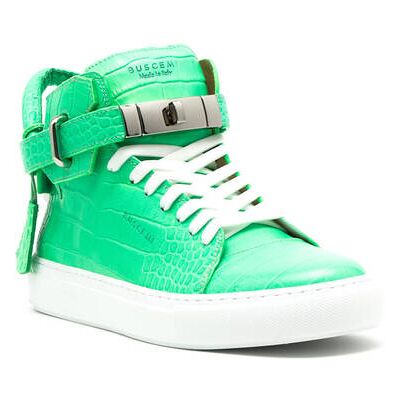 Buscemi Skórzane trampki COCCO zielony 41 Buscemi Skórzane trampki COCCO zielony 41