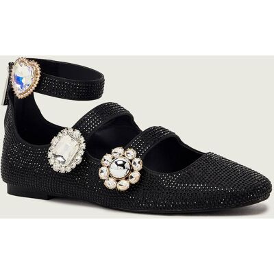 Kurt Geiger Baleriny 225-ORNATE czarny 40 Kurt Geiger Baleriny 225-ORNATE czarny 40