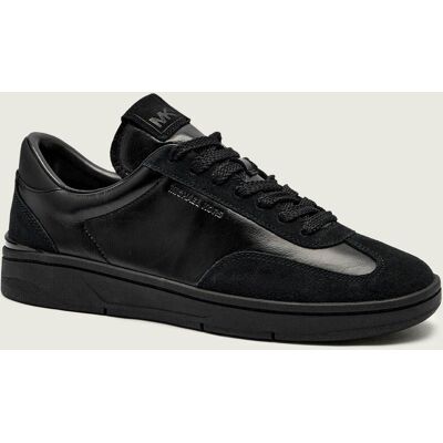 Michael Kors Skórzane sneakersy WILTON czarny 43 Michael Kors Skórzane sneakersy WILTON czarny 43