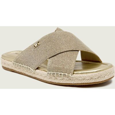 Michael Kors Klapki KENZIE złoty 38,5 Michael Kors Klapki KENZIE złoty 38,5