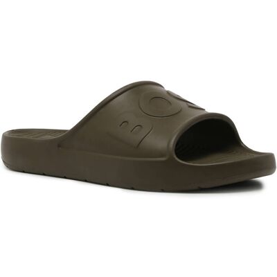 Boss BLACK Klapki Darian Slid lg N khaki 42 Boss BLACK Klapki Darian Slid lg N khaki 42