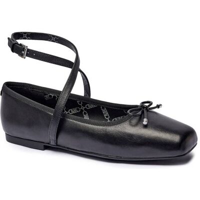 Michael Kors Skórzane baleriny COLLETTE czarny 41 Michael Kors Skórzane baleriny COLLETTE czarny 41