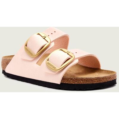 Birkenstock Klapki Arizona narrow fit zamsz pudrowy róż 39 Birkenstock Klapki Arizona narrow fit zamsz pudrowy róż 39