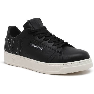 Valentino Skórzane sneakersy APOLLO czarny 42 Valentino Skórzane sneakersy APOLLO czarny 42