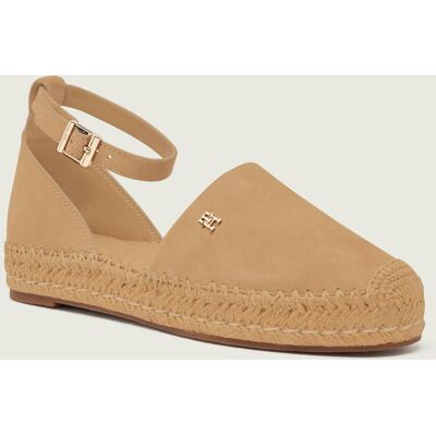 Tommy Hilfiger Espadryle zamsz beżowy 39 Tommy Hilfiger Espadryle zamsz beżowy 39