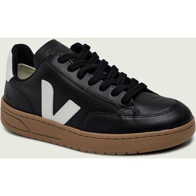 VEJA Skórzane sneakersy V-12 czarny 37 VEJA Skórzane sneakersy V-12 czarny 37