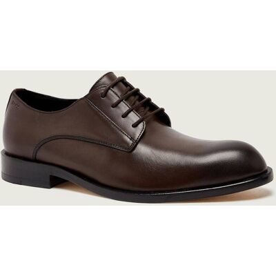 Boss BLACK Skórzane derby Tayil-L brązowy 41 Boss BLACK Skórzane derby Tayil-L brązowy 41