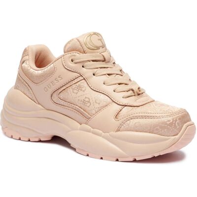 Guess FAL12 Beżowe Buty Sportowe - Buty Sportowe Guess FAL12 Beżowe Buty Sportowe - Buty Sportowe
