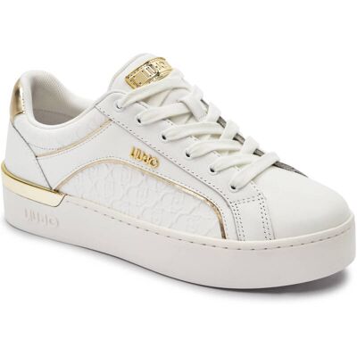 Liu Jo Skórzane sneakersy SILVIA 97 biały 41 Liu Jo Skórzane sneakersy SILVIA 97 biały 41