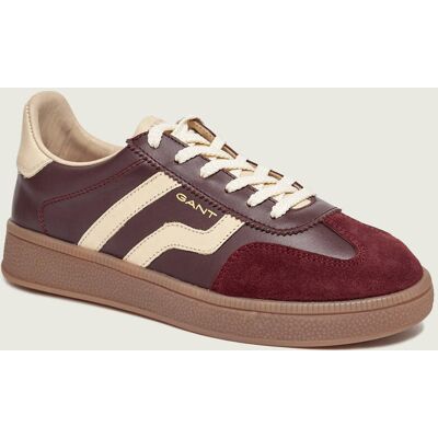 Gant Skórzane sneakersy Cuzima zamsz bordowy 36 Gant Skórzane sneakersy Cuzima zamsz bordowy 36