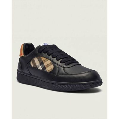 Burberry Skórzane sneakersy TERRACE czarny 40 Burberry Skórzane sneakersy TERRACE czarny 40