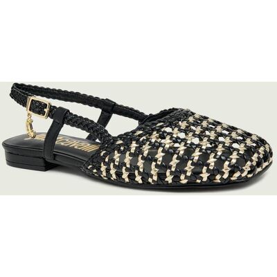Just Cavalli Baleriny FONDO WAMI czarny 39 Just Cavalli Baleriny FONDO WAMI czarny 39
