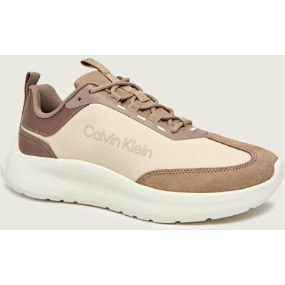 Calvin Klein Sneakersy zamsz beżowy 44 Calvin Klein Sneakersy zamsz beżowy 44
