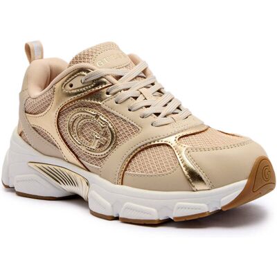 Guess Sneakersy IBITHA beżowy 36 Guess Sneakersy IBITHA beżowy 36
