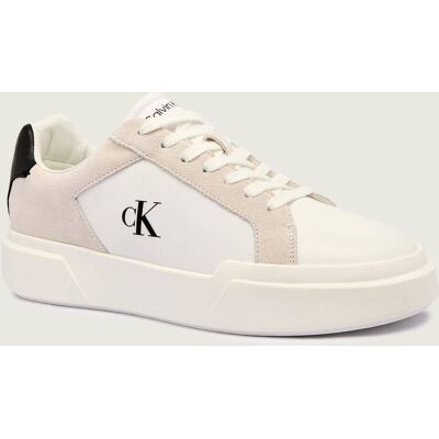 Calvin Klein Skórzane sneakersy CHUNKY biały 43 Calvin Klein Skórzane sneakersy CHUNKY biały 43