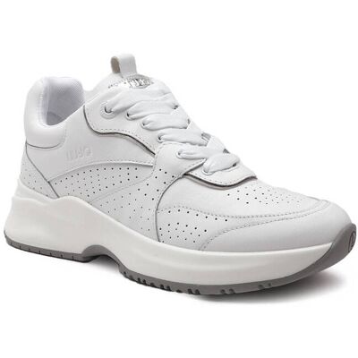 Liu Jo Skórzane sneakersy LILY 08 biały 40 Liu Jo Skórzane sneakersy LILY 08 biały 40