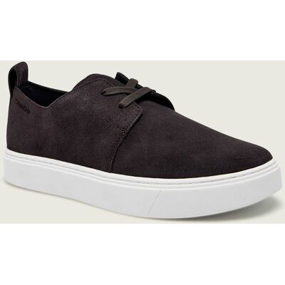 Calvin Klein Sneakersy HYBRID CLEAN CUP DERBY zamsz brązowy 45 Calvin Klein Sneakersy HYBRID CLEAN CUP DERBY zamsz brązowy 45