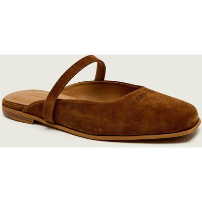 INUIKII Mule LAZY zamsz brązowy 39 INUIKII Mule LAZY zamsz brązowy 39