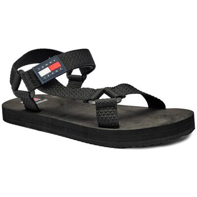 Tommy Jeans Sandały czarny 43 Tommy Jeans Sandały czarny 43