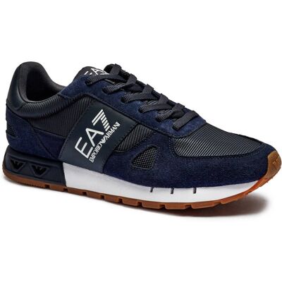EA7 Sneakersy zamsz granatowy 42 EA7 Sneakersy zamsz granatowy 42