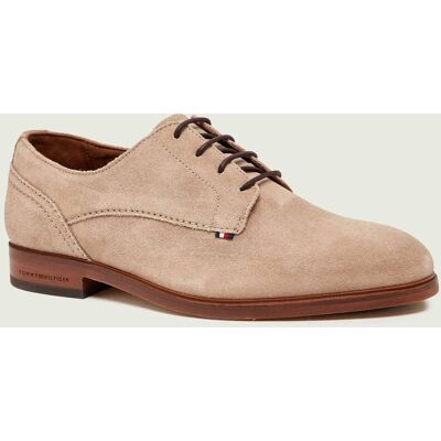 Tommy Hilfiger Derby zamsz beżowy 41 Tommy Hilfiger Derby zamsz beżowy 41