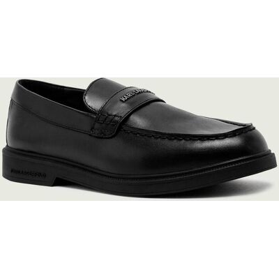 Karl Lagerfeld Skórzane loafersy KORI czarny 40 Karl Lagerfeld Skórzane loafersy KORI czarny 40