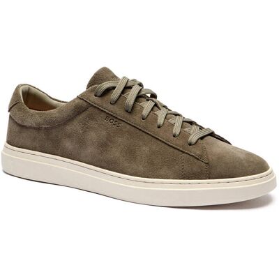Boss BLACK Sneakersy Kieran_Tenn_sd zamsz khaki 41 Boss BLACK Sneakersy Kieran_Tenn_sd zamsz khaki 41