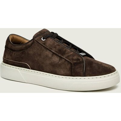 Boss BLACK Sneakersy GaryTenn_sdhdel zamsz brązowy 42 Boss BLACK Sneakersy GaryTenn_sdhdel zamsz brązowy 42