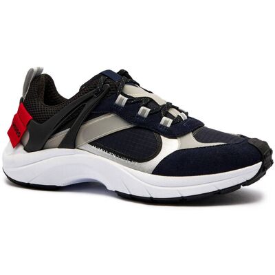 HUGO Sneakersy GO2_merp z dodatkiem skóry granatowy 43 HUGO Sneakersy GO2_merp z dodatkiem skóry granatowy 43