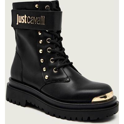 Just Cavalli Botki FONDO BOURNE czarny 40 Just Cavalli Botki FONDO BOURNE czarny 40