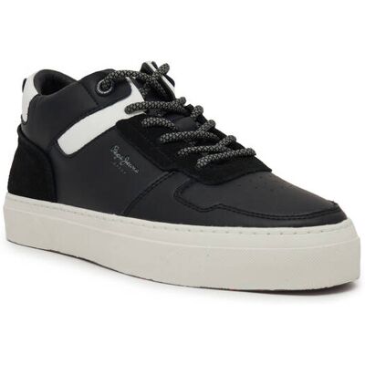 Pepe Jeans London Sneakersy YOGI STREET 2.0 BOOT czarny 40 Pepe Jeans London Sneakersy YOGI STREET 2.0 BOOT czarny 40