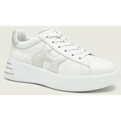 Hogan Skórzane sneakersy REBEL H564 biały 37 Hogan Skórzane sneakersy REBEL H564 biały 37