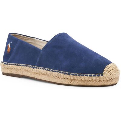 Polo Ralph Lauren Skórzane espadryle CEVIO granatowy 40 Polo Ralph Lauren Skórzane espadryle CEVIO granatowy 40