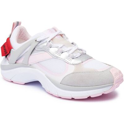 HUGO Sneakersy GO2_metpu zamsz biały 37 HUGO Sneakersy GO2_metpu zamsz biały 37