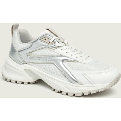 Calvin Klein Sneakersy HIKE RUN biały 36 Calvin Klein Sneakersy HIKE RUN biały 36