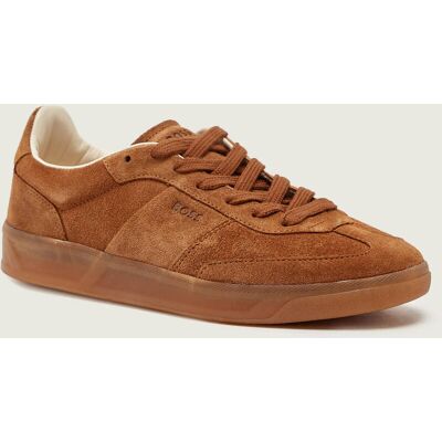 Boss BLACK Sneakersy Brenta_Tenn_fullsd zamsz brązowy 38 Boss BLACK Sneakersy Brenta_Tenn_fullsd zamsz brązowy 38