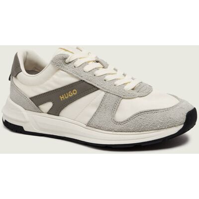 HUGO Sneakersy GO3_nymf zamsz szary 44 HUGO Sneakersy GO3_nymf zamsz szary 44