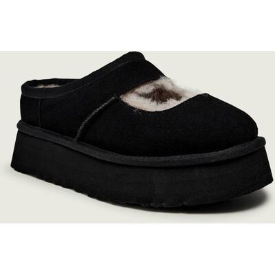 UGG Mule W Bea Mary Jane z dodatkiem wełny zamsz czarny 39 UGG Mule W Bea Mary Jane z dodatkiem wełny zamsz czarny 39