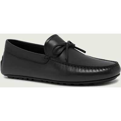 Boss BLACK Skórzane mokasyny Noel_Mocc_ltlctb granatowy 40 Boss BLACK Skórzane mokasyny Noel_Mocc_ltlctb granatowy 40