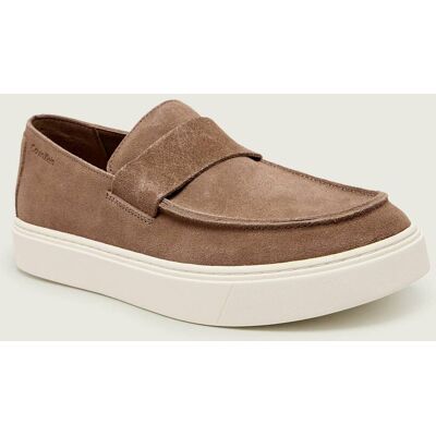 Calvin Klein Loafersy zamsz beżowy 44 Calvin Klein Loafersy zamsz beżowy 44