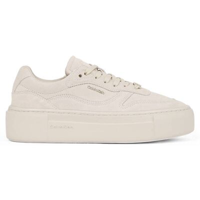 Calvin Klein Sneakersy zamsz beżowy 41 Calvin Klein Sneakersy zamsz beżowy 41