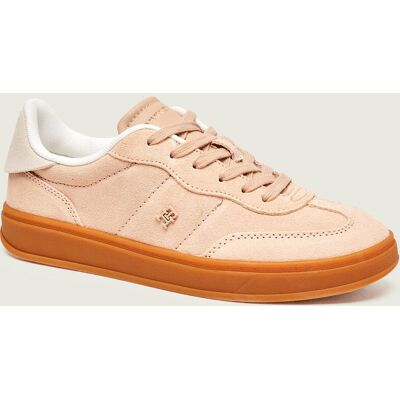 Tommy Hilfiger Sneakersy zamsz beżowy 40 Tommy Hilfiger Sneakersy zamsz beżowy 40