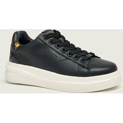 Guess Skórzane sneakersy ELBINA11 czarny 36 Guess Skórzane sneakersy ELBINA11 czarny 36