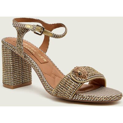 Kurt Geiger Sandały na słupku KENSINGTON beżowy 36 Kurt Geiger Sandały na słupku KENSINGTON beżowy 36