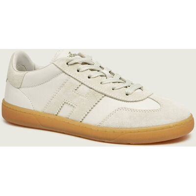 Hogan Skórzane sneakersy HOGAN COOL zamsz beżowy 37 Hogan Skórzane sneakersy HOGAN COOL zamsz beżowy 37