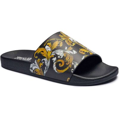 Versace Jeans Couture Klapki czarny 41 Versace Jeans Couture Klapki czarny 41