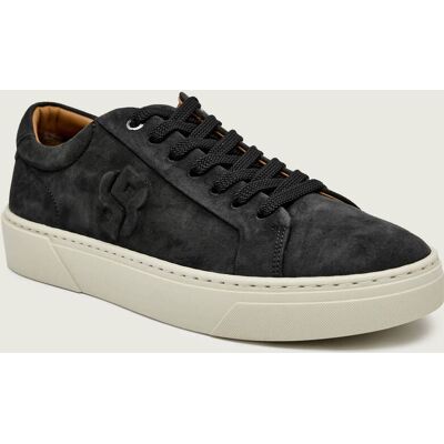 Boss BLACK Sneakersy Gary_Tenn_sdbbe zamsz grafitowy 42 Boss BLACK Sneakersy Gary_Tenn_sdbbe zamsz grafitowy 42