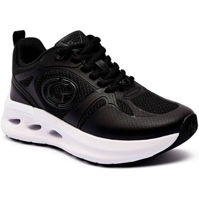 Guess Sneakersy SEBASS czarny 37 Guess Sneakersy SEBASS czarny 37
