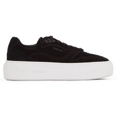 Calvin Klein Sneakersy zamsz czarny 40 Calvin Klein Sneakersy zamsz czarny 40